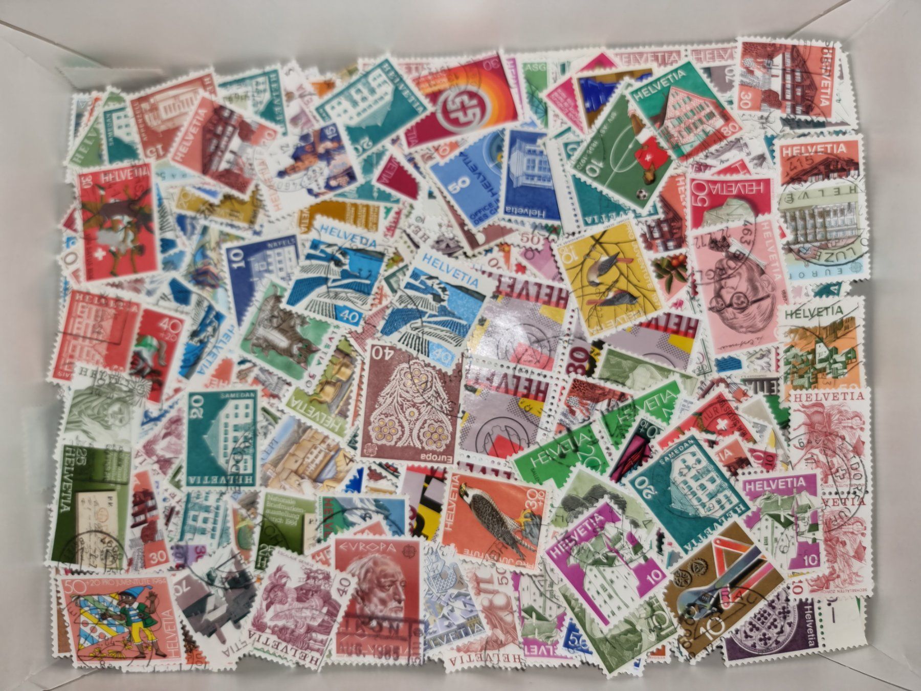 Tutti i francobolli: Grosse Sammlung Schweizer Briefmarken – Usato da Zuzgen venduto da ricard11 3