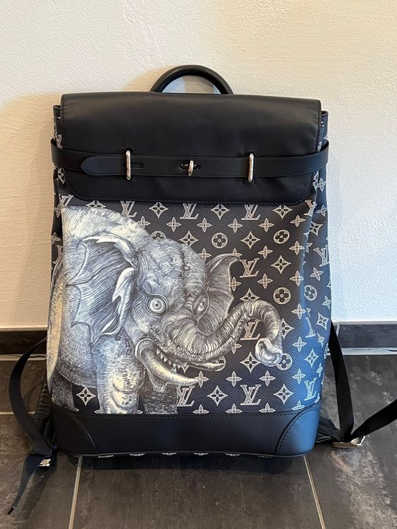 Louis Vuitton Steamer Backpack Savane Monogram Chapman