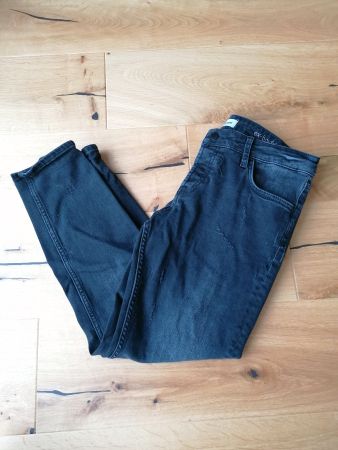 Rich&Royal Ex-Boyfriend Jeans Damen schwarz Gr. 28/32