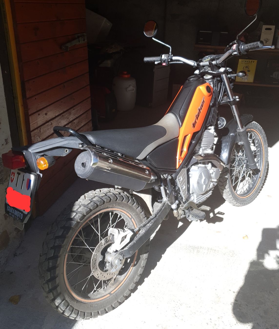 Yamaha Tricker 250 Moto Tricker Usate Yamaha Tricker 250 (2006) (Gebraucht)  In Rodi-Fiesso Für CHF