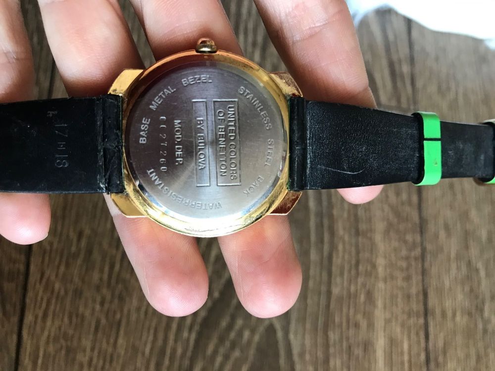 Vintage Montre Benetton by Bulova Kaufen auf Ricardo