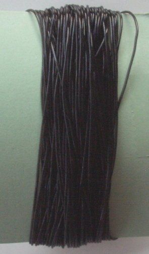 Rayher Gummifaden 0,6 Mm | 5 Meter Schwarz Für Masken & Armbänder