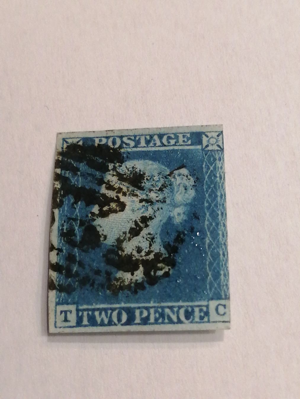 Tutti i francobolli: Two Pence Blue 1841, Platte 3  – Usato da Happerswil venduto da tschergi