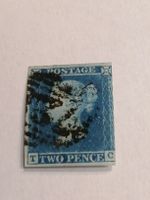 Two Pence Blue 1841, Platte 3 