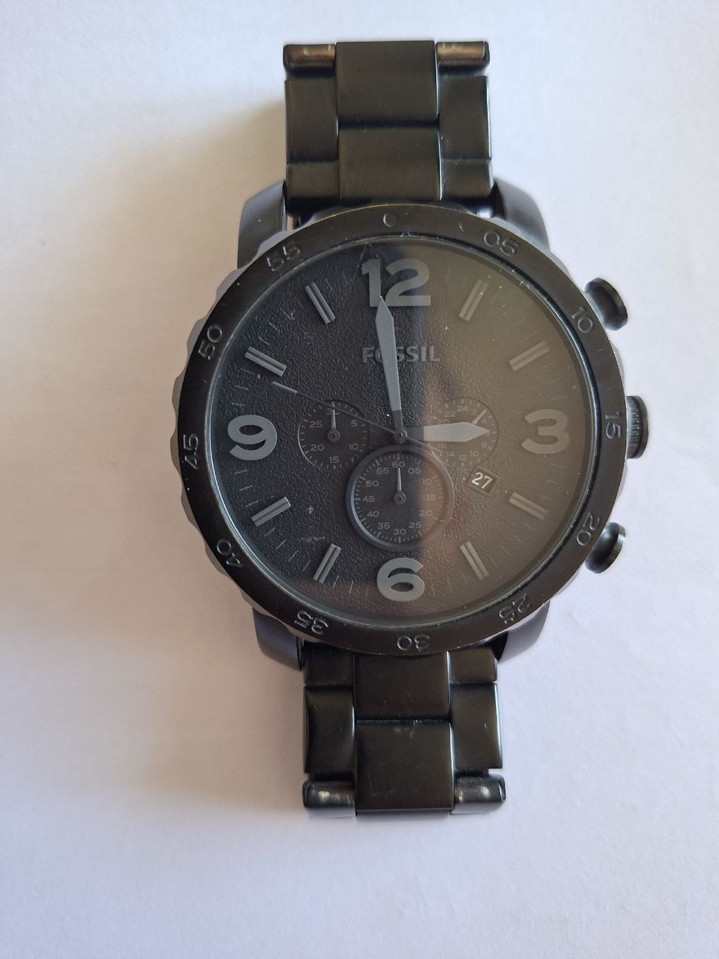 Fossil Uhren: Fossil Nate Herren Uhr – Gebraucht aus Lömmenschwil von 19kaufi91