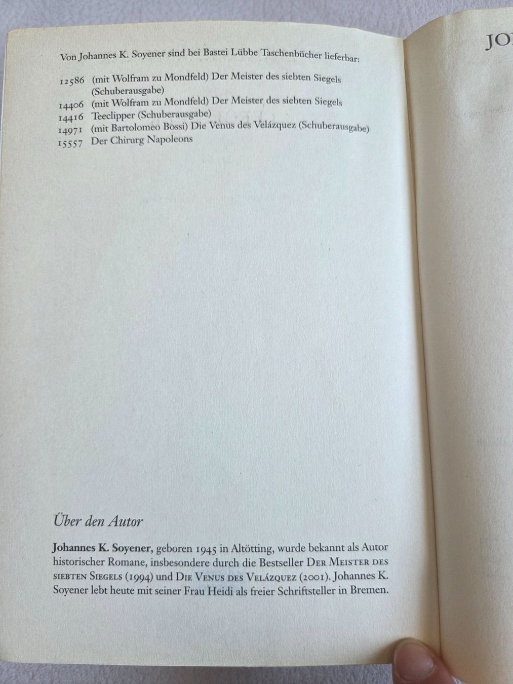 Libri: Johannes K. Soyener - Teeclipper – Usato da Bergdietikon venduto da Tanne_10 3