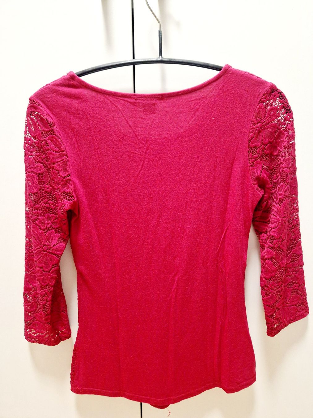 T-shirt: 3/4tel Shirt mit Spitze, Top, Oberteil, pulli, Pullover – Nuovo e nell'imballaggio originale da Hettlingen venduto da exp_p7b2 2