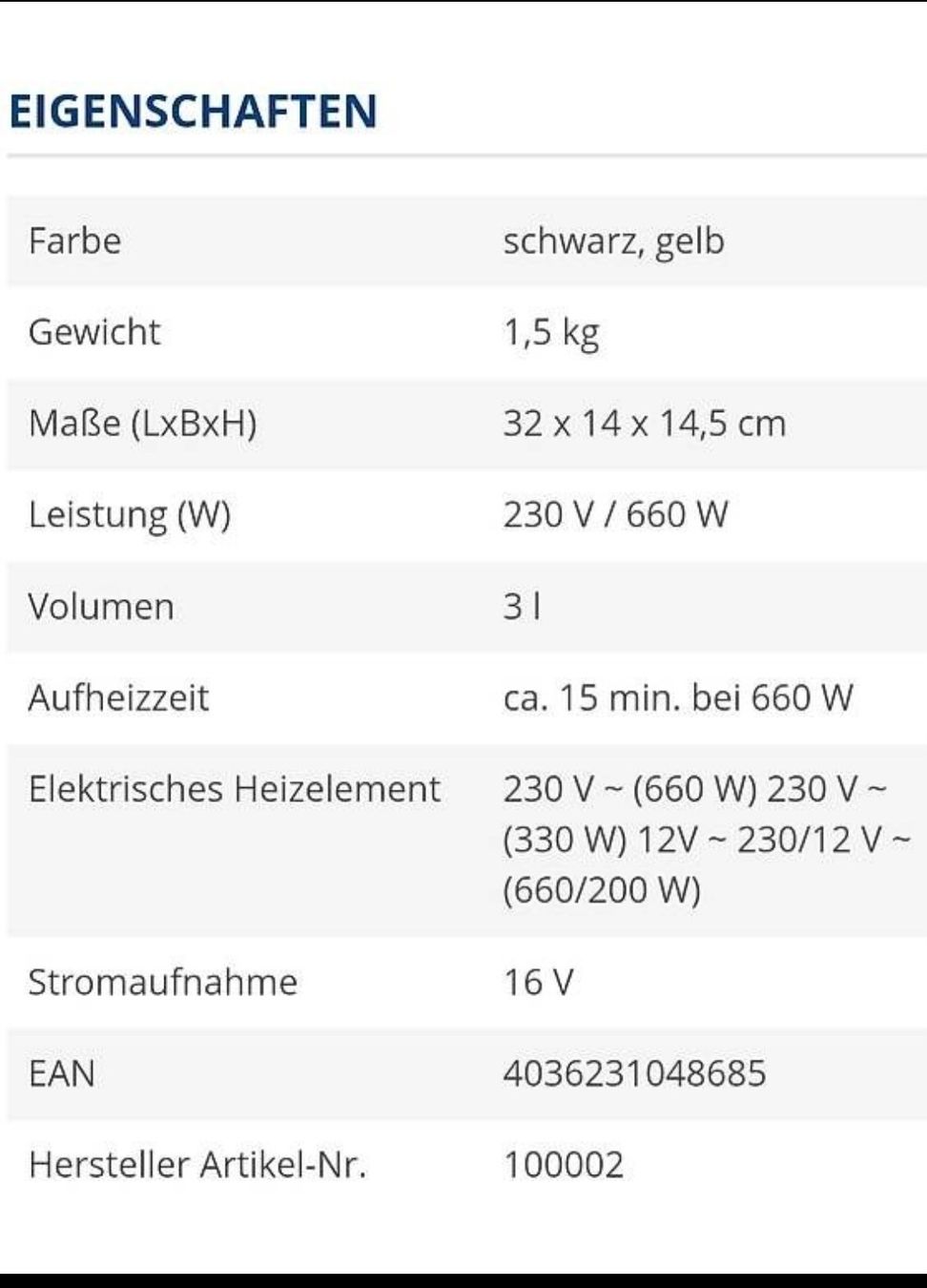 Sanitari: Kleinboiler von ELGENA – Usato da Tann venduto da Speedesel 1