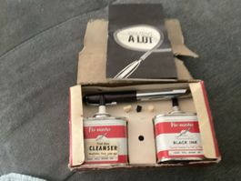 ALTER MASTER FILZSTIFT SET MIT ALU STIFT BOX ,ANLEITUNG