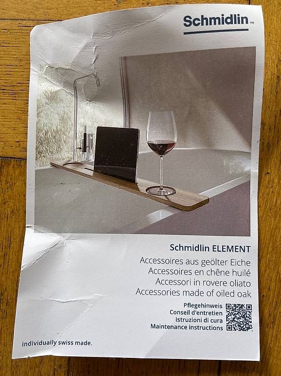 Vasche da bagno: Badewanne Brett  – Usato da Zürich venduto da bar_stg7 2