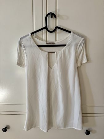 Off-White Summer Blouse - Elegant and Lightweight Top