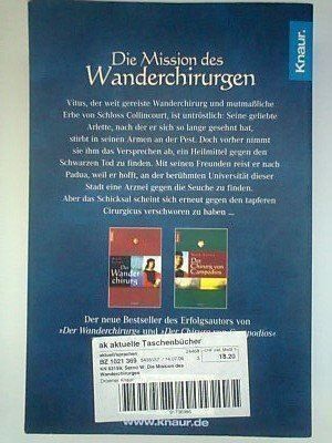 Libri: Wolf Serno Die Mission des Wanderchirurg – Usato da Basel venduto da Alacant 1