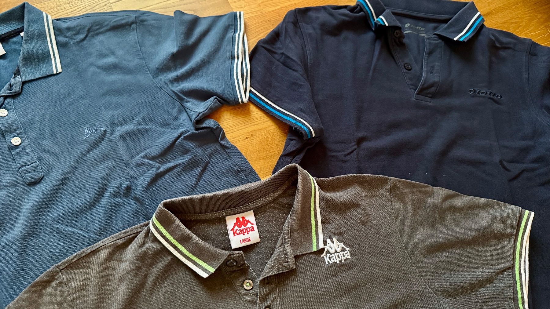 Magliette Polo: 3er Set Herren Polo Shirts, Grösse L – Usato da Pfungen venduto da Valimanya 1
