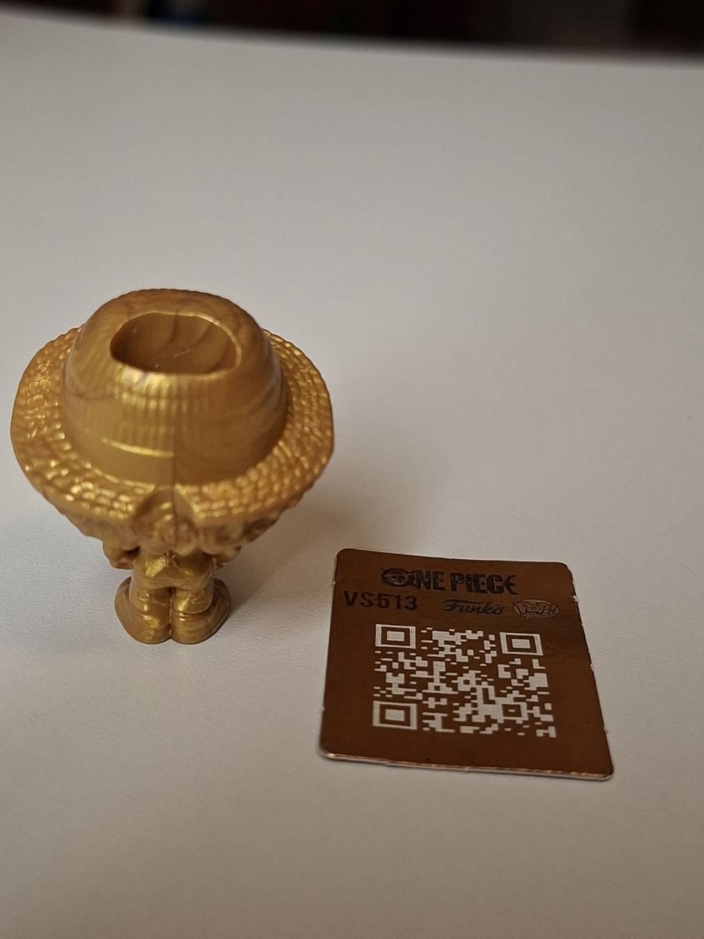 Funko Statuette:  One Piece Monkey D Luffy gold VS513 Figur – Usato da Lichtensteig venduto da Seastar83 1