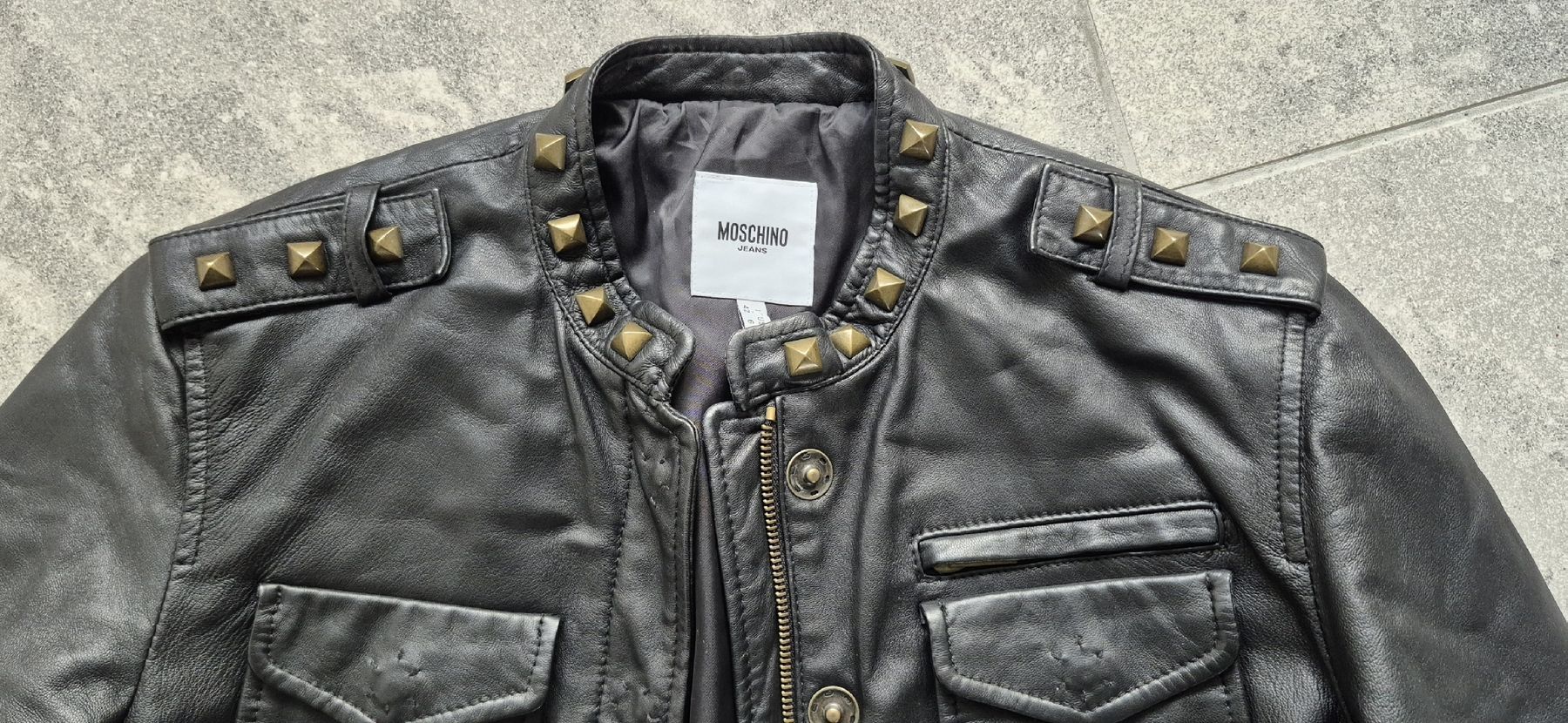 Moschino Jacken: Damenlederjacke MOSCHINO – Neu (gemäss Beschreibung) aus Schaffhausen von Captancemo 3