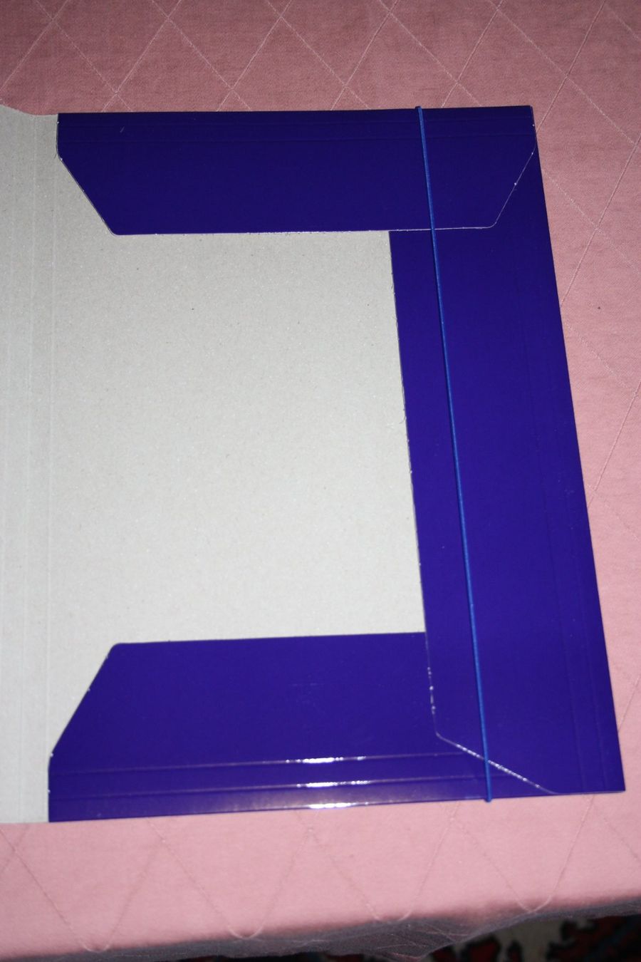 Classeurs: Dokumentenmappe Sammelmappe mit Gummiband blau – Neuf (Voir description) à Flüelen par Alt-und-Neu 1