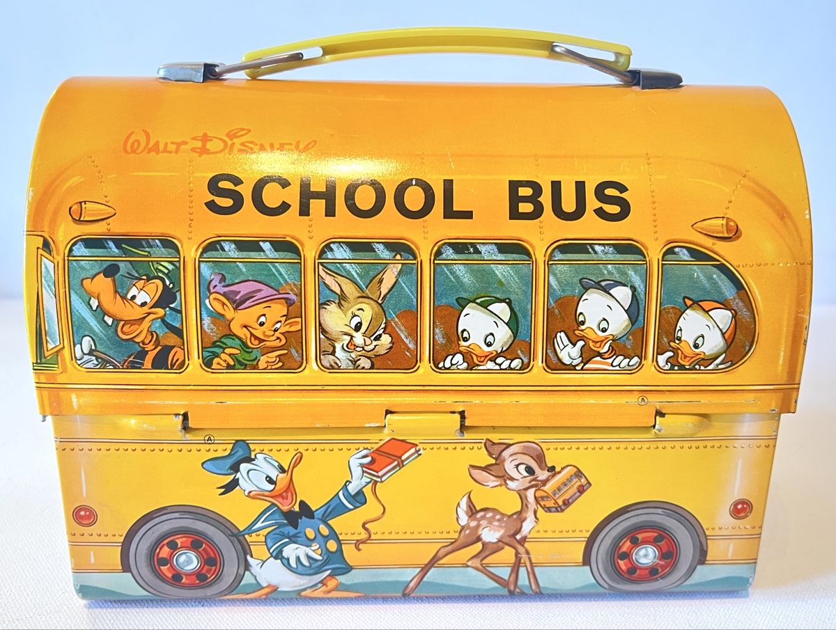 Disney Contenitori & Simili: Disney Lunchbox Schoolbus Mickey Maus. Vintage – Usato da Zürich venduto da rsa_dv8r 1
