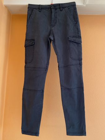 Cargo Pants noir slim - H&M - taille 38