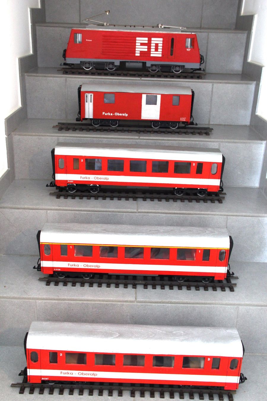 LGB Modellini di ferrovie: Spur G -  FO Personenzug -  WSM – Nuovo (secondo la descrizione) da Dittingen venduto da C-Zero1-E 5