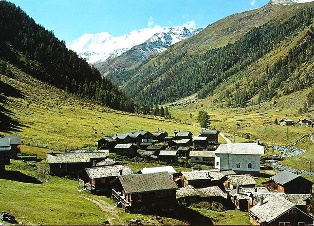 Cartes postales: GRUBEN im Turtmanntal – D'occasion à Jona par philajona