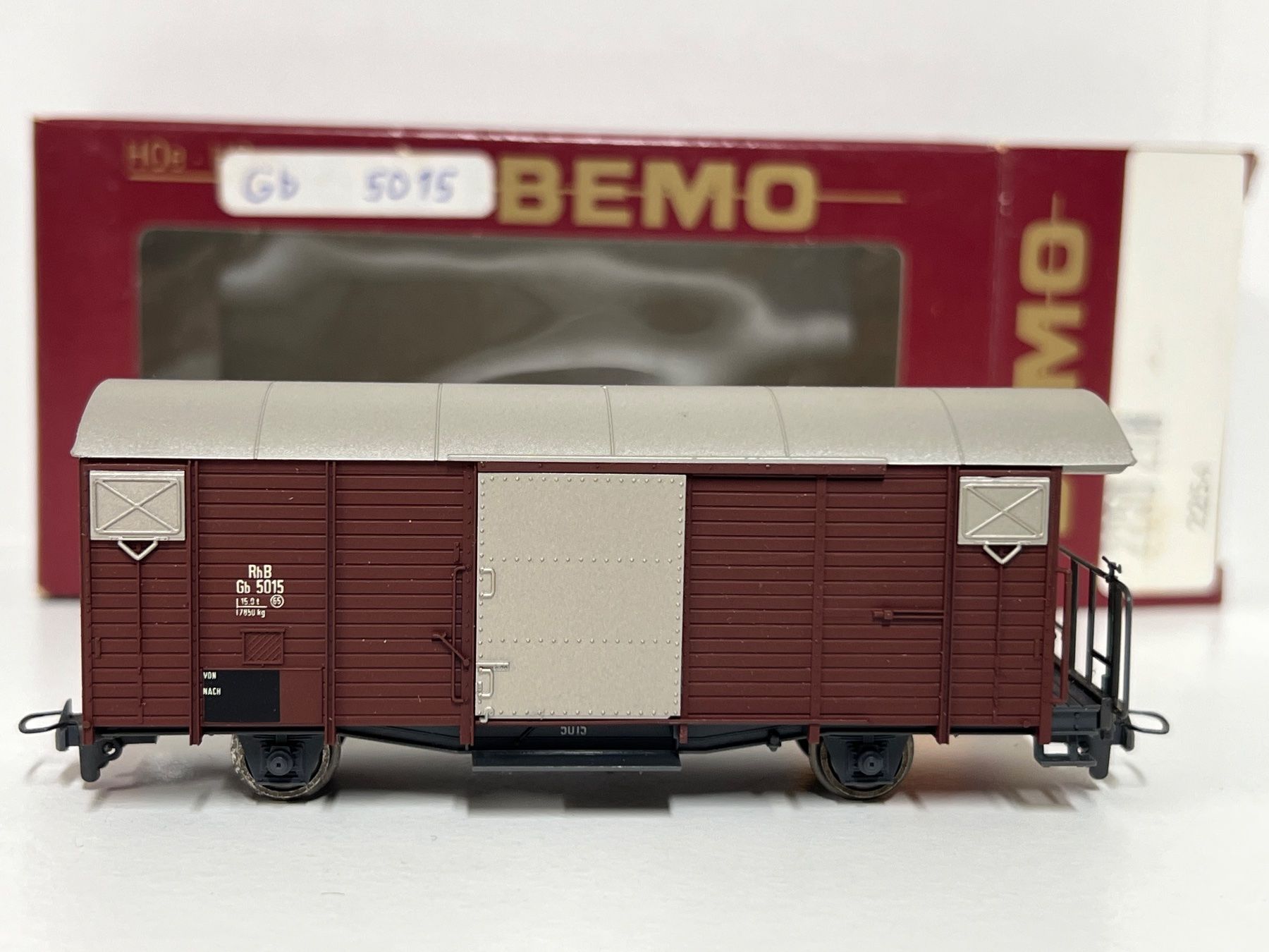 Bemo Modelleisenbahnen: Bemo Gb 5015 RhB H0m – Gebraucht aus Neuenhof von ludovicco 2