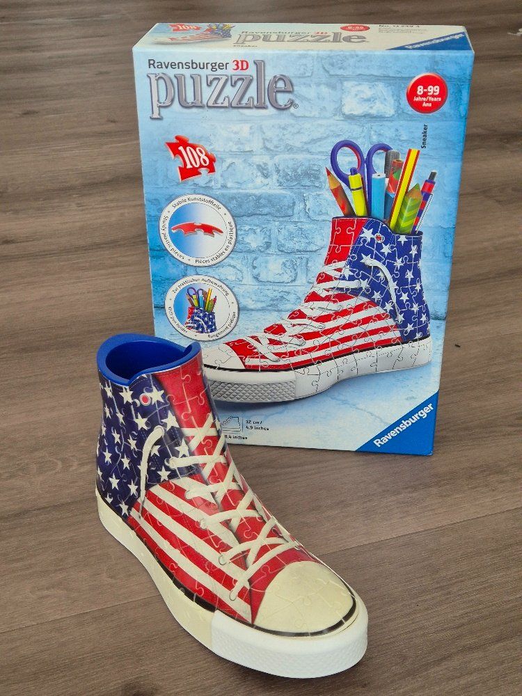 Ravensburger Puzzle: Ravensburger 3D Puzzle Sneaker – Usato da Buttisholz venduto da sico20