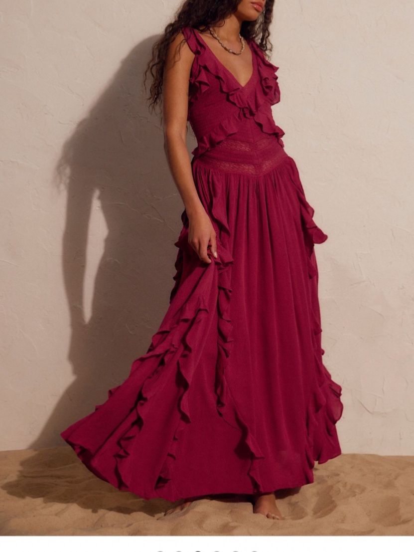 Vestiti: Maxikleid Free People S – Nuovo (secondo la descrizione) da ramsen venduto da ginalehm 6