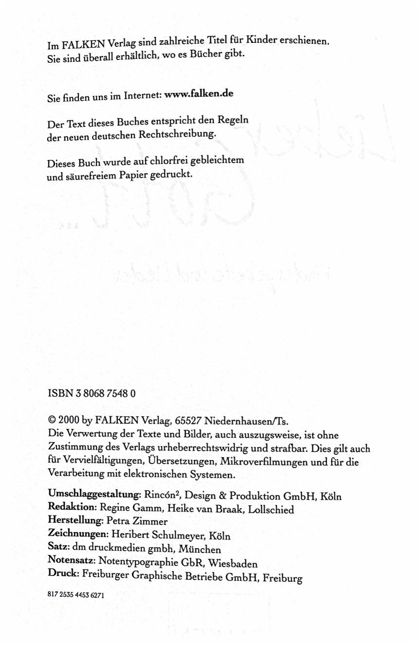 Libri: Lieber Gott ... - Kindergebete und Lieder – Nuovo (secondo la descrizione) da Sarnen venduto da Livres 2