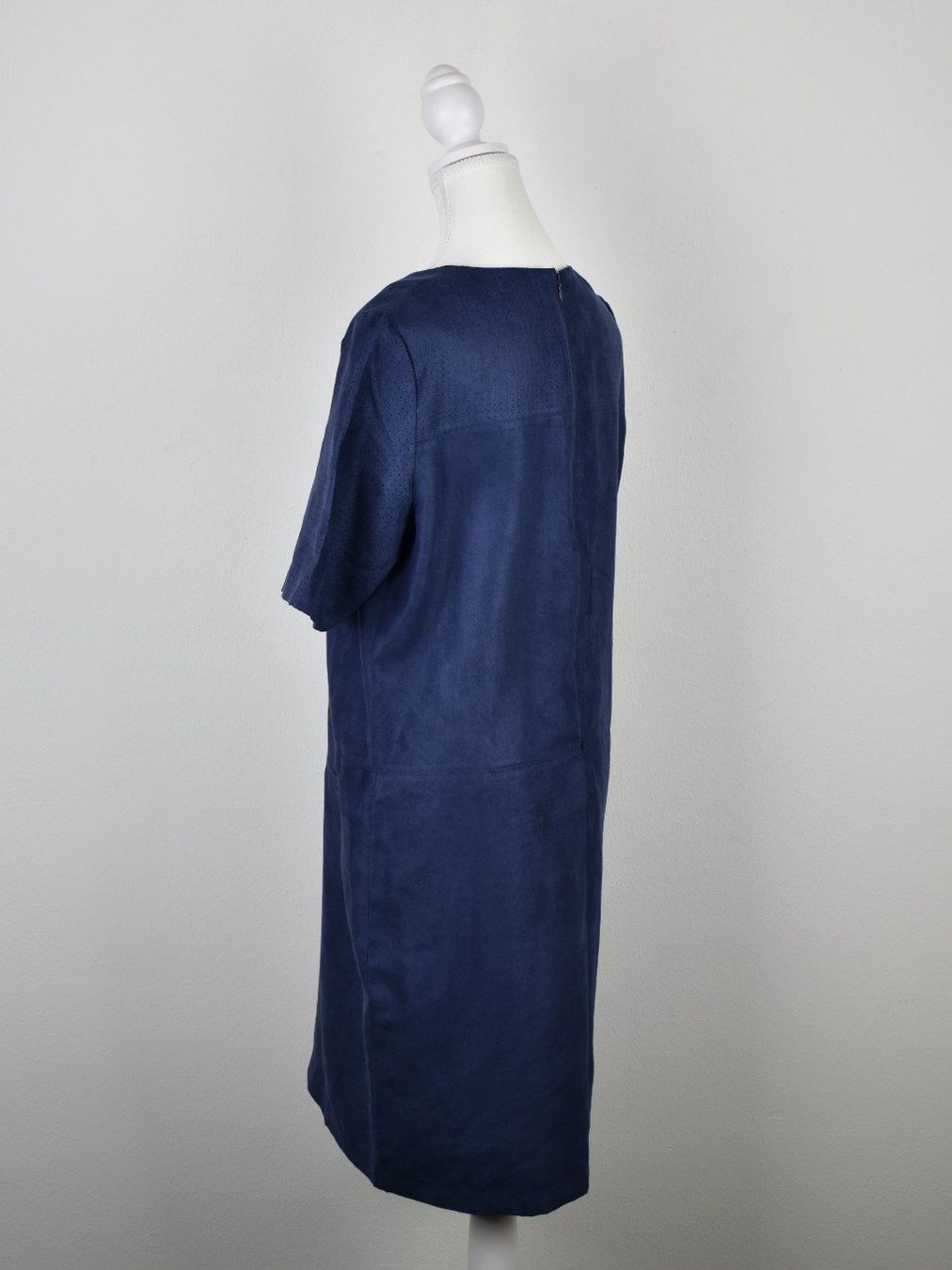 Anne Weyburn Vestiti: Anne Weyburn Kleid, Wildlederoptik, Gr.40, blau – Nuovo (secondo la descrizione) da Nürensdorf venduto da 2ND_STORY 3