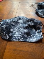 Gesichtsmaske, Handmade, Totenköpfe