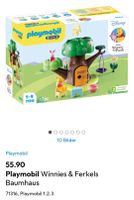 Playmobil 1.2.3 Winnie Puuh Baumhaus - Disney, Wie Neu