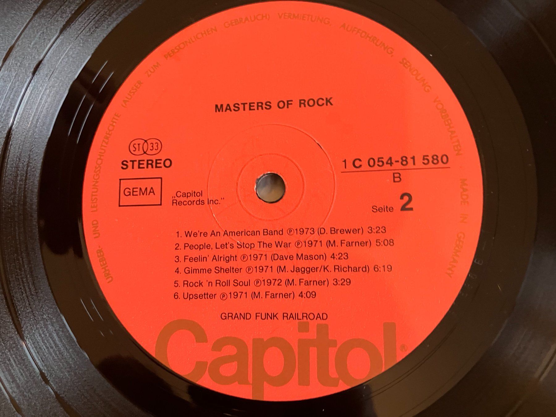 Dischi in vinile: Grand Funk Railroad – Usato da Aarwangen venduto da Jukebox3 7