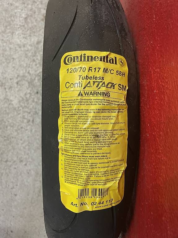 Dischi in vinile: Continental Conti Attack SM – Usato da Breitenbach venduto da snowrider86