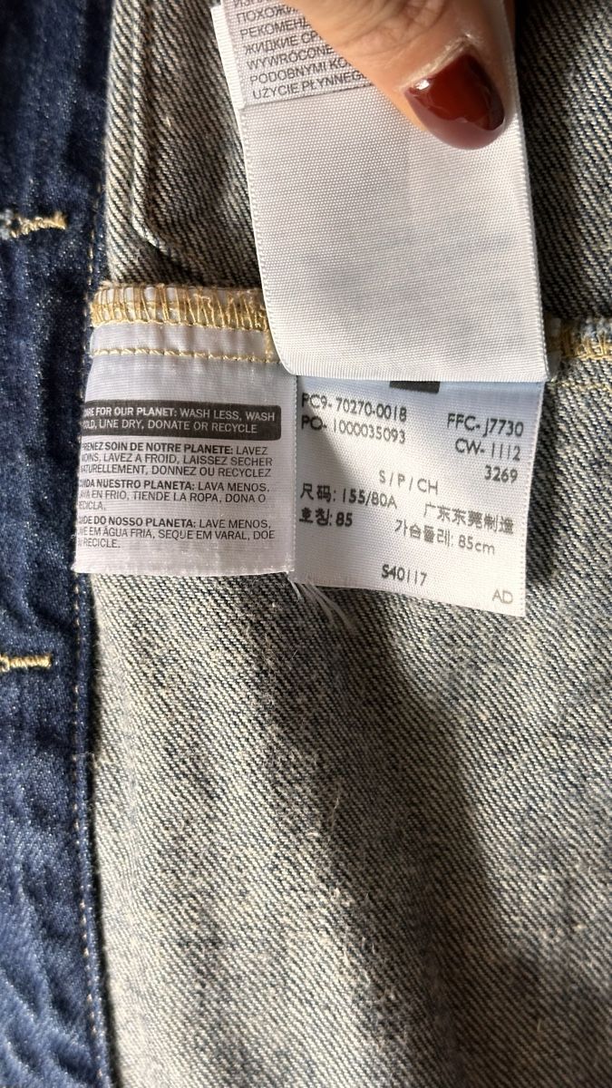Levi's Giacche: Jeansjacke Levis Strauss – Nuovo (secondo la descrizione) da Bern venduto da WiederWert 3