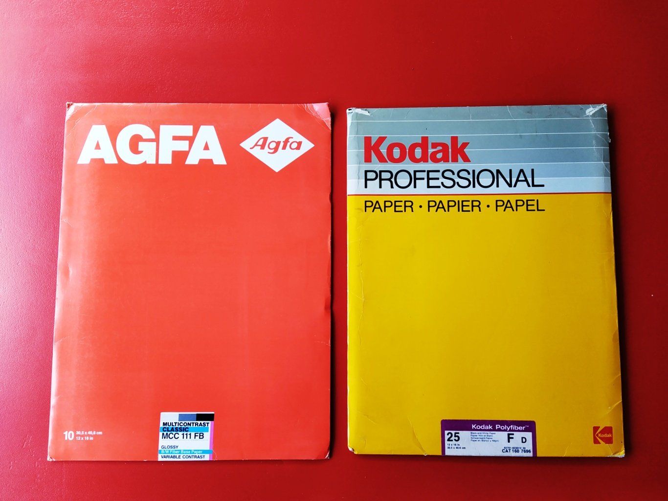 Carta: Silver photographic paper/ KODAK + AGFA – Usato da Morgins venduto da Laurentcorinne