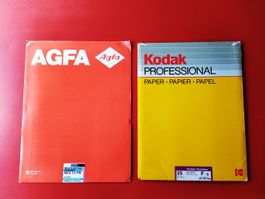 Silver photographic paper/ KODAK + AGFA
