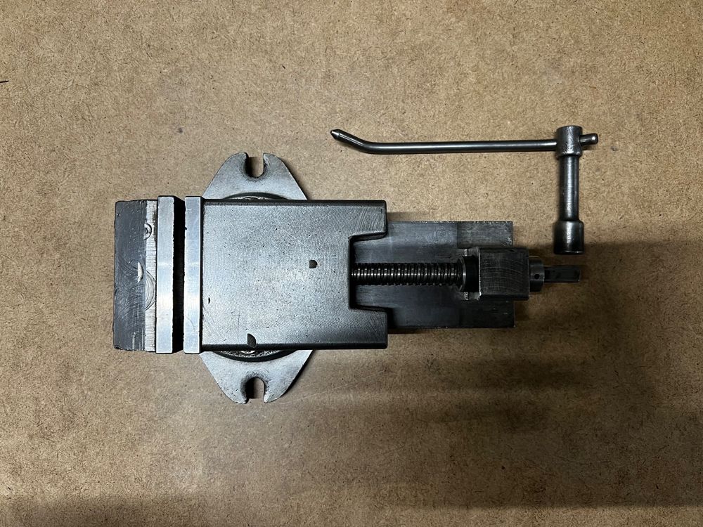 Cogex Schraubstock Drehbar 100mm - Werkbank Schraubstock Für Heimwerker