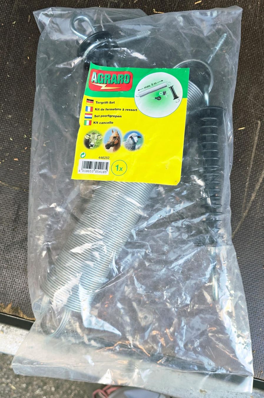 Altre attrezzature per stalle: Torgriff-Set Weidezaun Neu und OVP – Nuovo e nell'imballaggio originale da Dussnang venduto da kevin0812 1