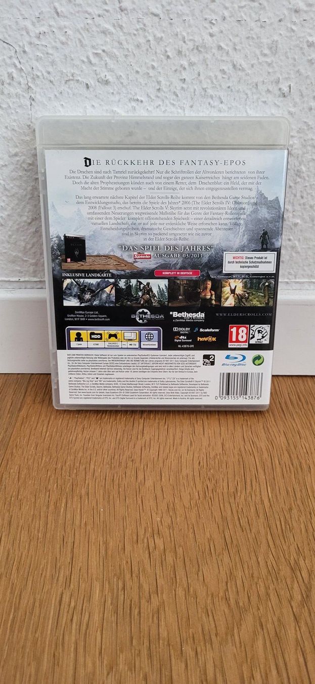 Sony Spiele: PS 3 - Skyrim – Gebraucht aus Münsingen von DigitaleSpielecke 1