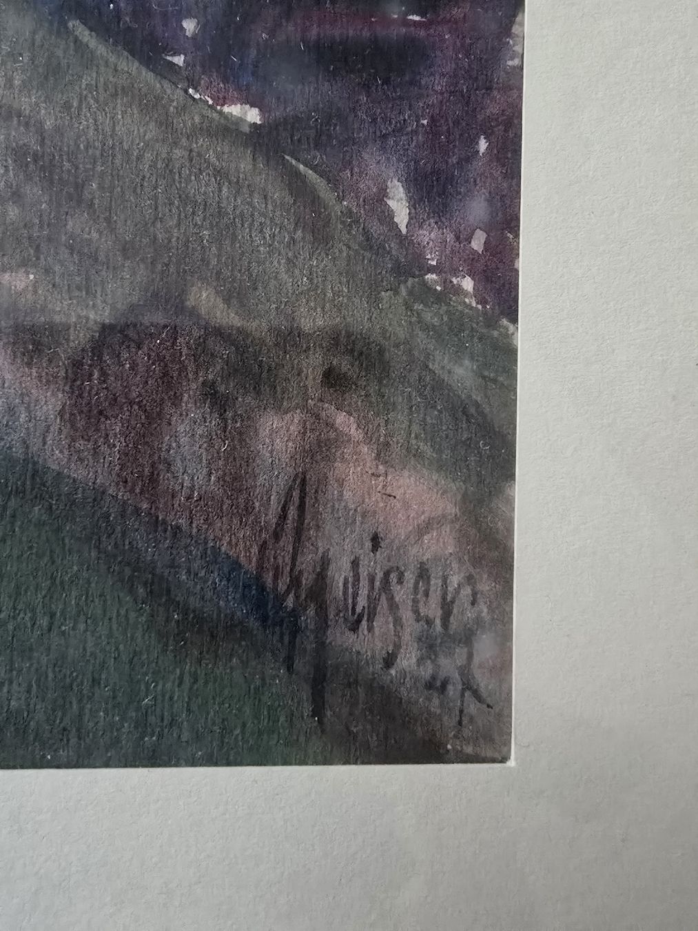 Dipinti: Aquarell Riederalp – Usato da Adligenswil venduto da Sorciere7 1