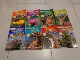 8 Kinderbücher Natur mit Bastelanleitung und Wissensquis