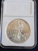 Silbermuenze American Eagle 1 Unze 2012 Kapsel