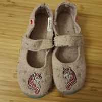 Elefanten Hausschuhe Einhorn rosa Grösse 27