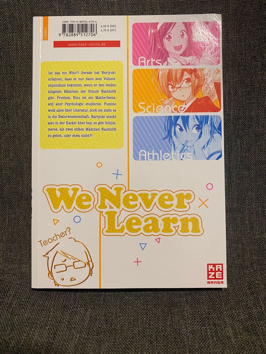 Comics: We Never Learn Manga – Gebraucht aus Ringgenberg BE von Republic_Of_Gamers 1