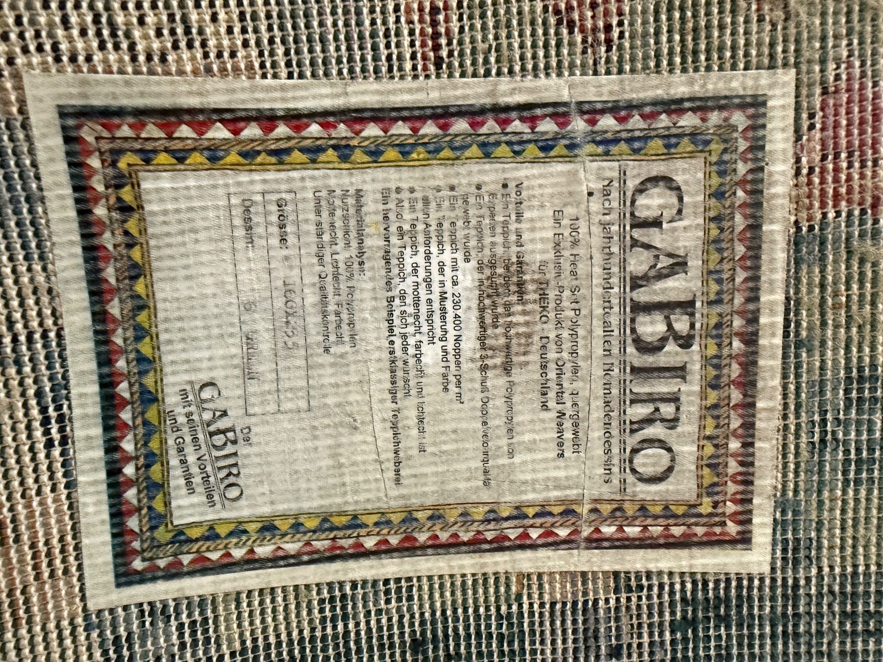 Tappeti: Schöner Boho Teppich 160x230cm – Usato da Luzern venduto da Migler 3