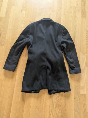 Elegante Winter Herren Mantel Armani aus Wolle, Grösse 52