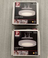 2 Stück Paulmann LED Einbaustrahler Set, 700lm, Warmweiss