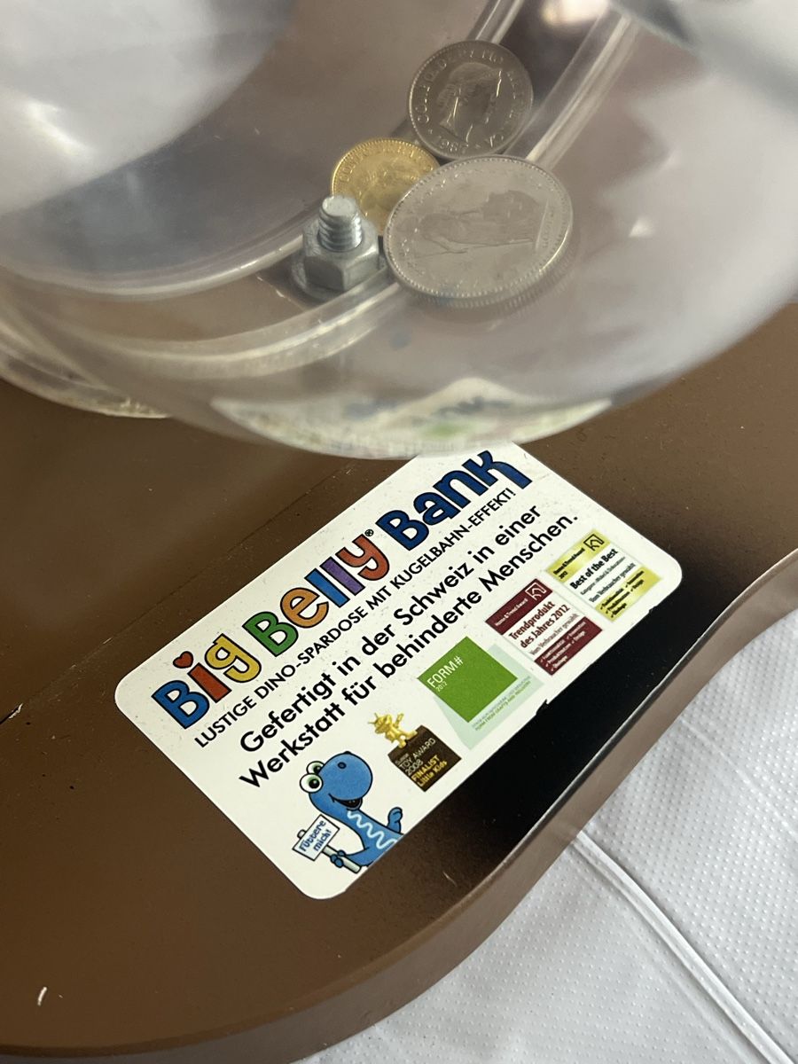 Big Belly Bank Salvadanai:     +2                    Dieses Produkt ist eine BigBellyBa – Usato da Urnäsch venduto da Ursjack 1