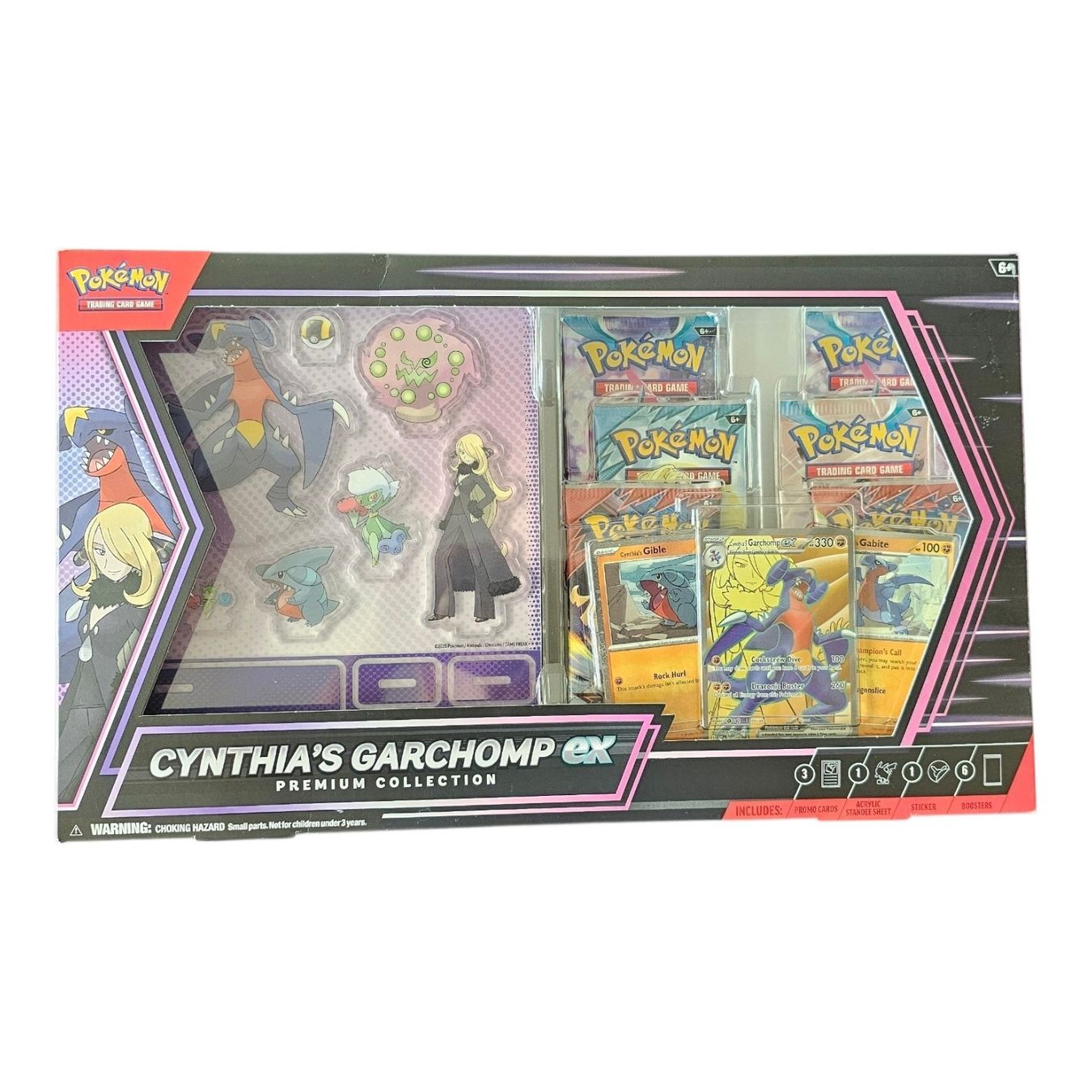 Pokémon Carte collezionabili: Pokemon TCG Cynthia's Garchomp EX Premium Collection – Nuovo e nell'imballaggio originale da Langenthal venduto da SecondChanceShop