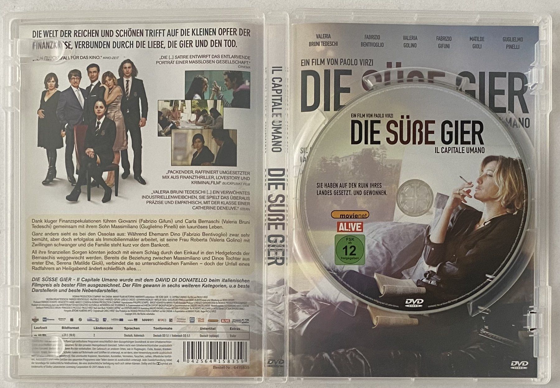 Tutti i DVDs: Die süsse Gier – Usato da Flums venduto da Asquillo 3